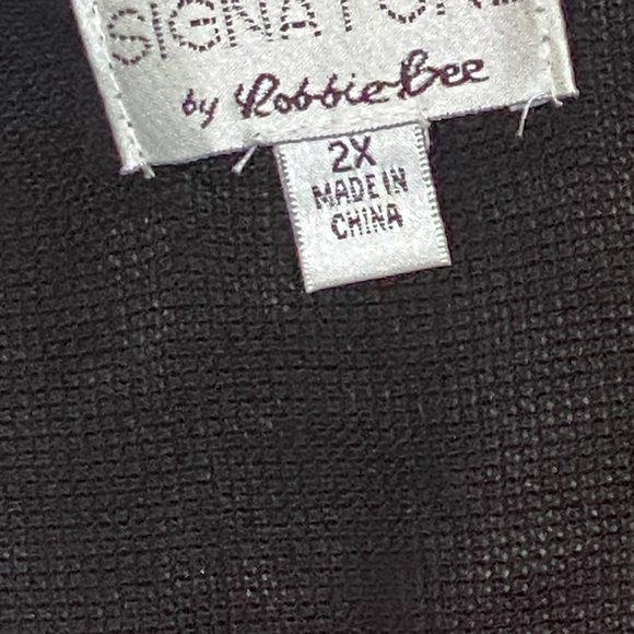 NWT Signature by Robbie Bee Macy's Knit Detail Short Sleeve Cardigan - Picture 8 of 10